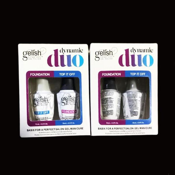 

stock gelish dgnamic base coat nail art soak off uv led gel nail polish gelish 2pcslot foundation toff 8962996, Red;pink
