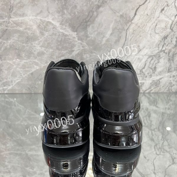 

2023 new luxurys designer brand shoes for men women fashion calf leather platform runner trainers sneakers lightweight xsd221137, Black