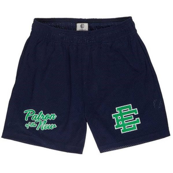 

men's luxury fashion ee shorts basic eric emanuel new york city skyline brand men women running sports quarters casual quick pants loos, White;black