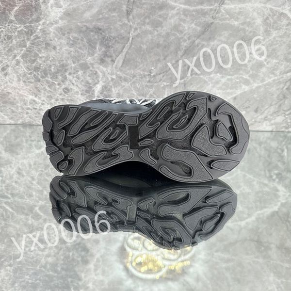 

new luxury designer sneaker men women reflective casual shoes genuine leather sneakers party calfskin quality shoes, Black