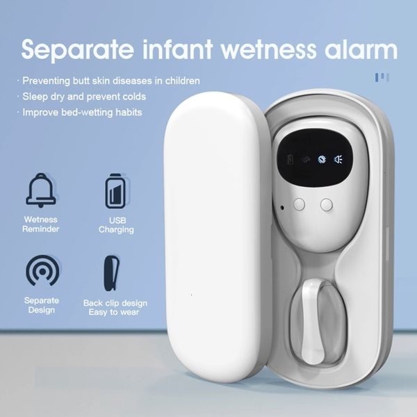 

baby monitor camera wireless urine wet alarm pee with receiver clip on transmitter bedwetting reminder device for kids potty training 230628