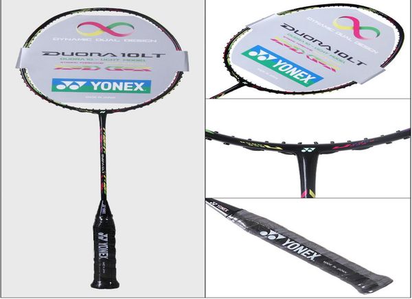 

yon exx badminton racquet high elasticity carbon racket line completion duora duora 10 lt lcw pinkyellow perfect85887852326