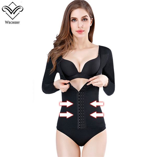 

waist tummy shaper wechery women posture correct body flat belly slimming shapewear arm shapers plus size shape wear 230629