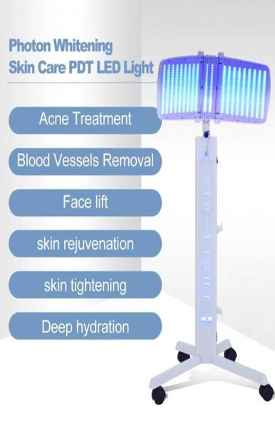 

vertical type led pdt pon beauty device light therapy antiacne wrinkle removal skin rejuvenation skin care spa machine7386839