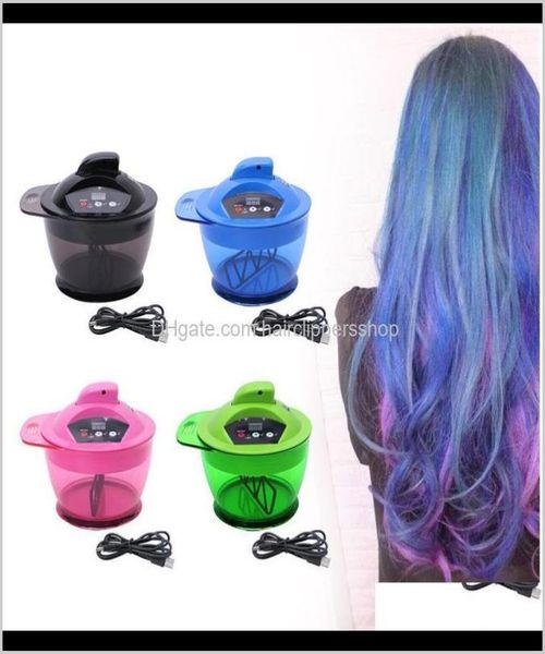 

professional electric coloring bowl matic mixer for hairs color mixing prof wmtejw ribs2 brushes jb59x6198156, Silver