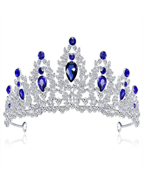 

european and american bridal crown fashion highend temperament baroque bridal headwear1914114, Slivery;golden