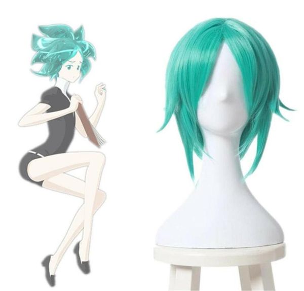 

land of the lustrous houseki no kuni phosphophyllite green cosplay wigs38206715050230, Black