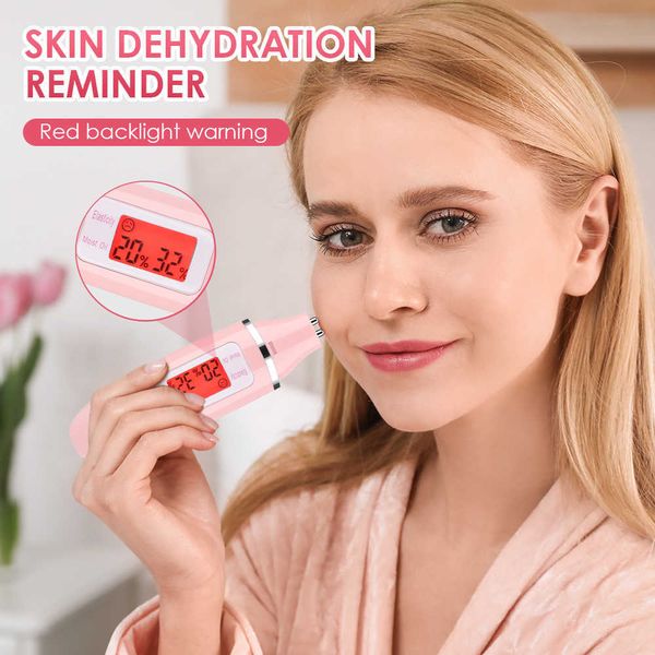 

face care devices lcd display skin tester moisture oil content facial analyzer detection condition monitor hydrating 230630