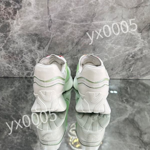 

2023 new luxury designer brand men womens platform casual shoe women sneakers super flex rubber sole trainers size 35-46 xsd230403, Black