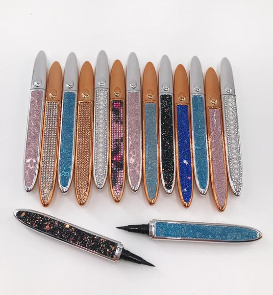 

self adhesive liquid eyeliner glue pen magnet clear transparent black eye liner waterproof makeup liners pencil6584186