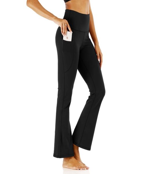

bootcut yoga pants for women tummy control bootleg leggings with pockets9666159