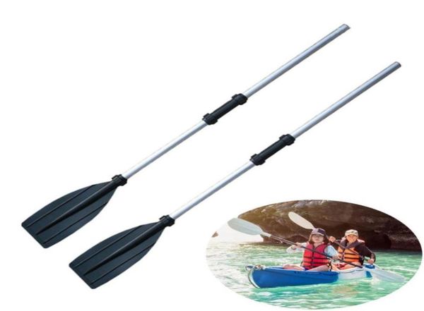 

2 pcs detachable assemble strengthened aluminium boat oars paddle long oar pvc inflatable boat fishing kayak canoe paddle pad4048628