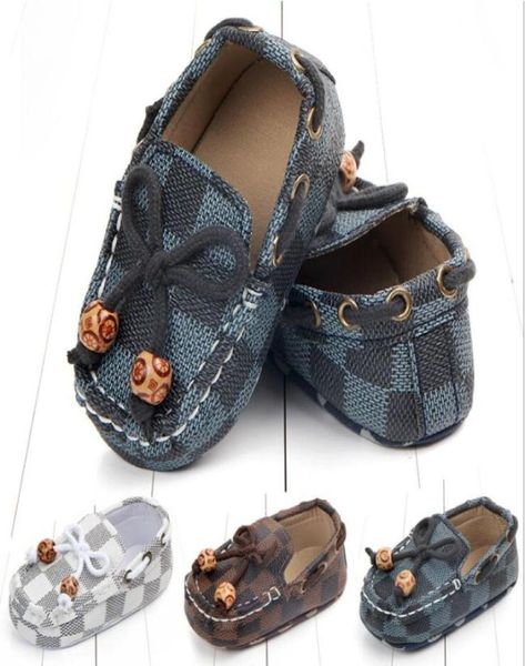

newborn baby girls boys leather crib first walkers peas shoe soft sole infant shoes318m2872591
