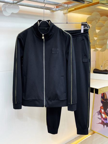 

2023men set men's tracksuits sweatshirts casual suits men womens track suit coats man designer jacket sports pants joggers trousers 668, Gray