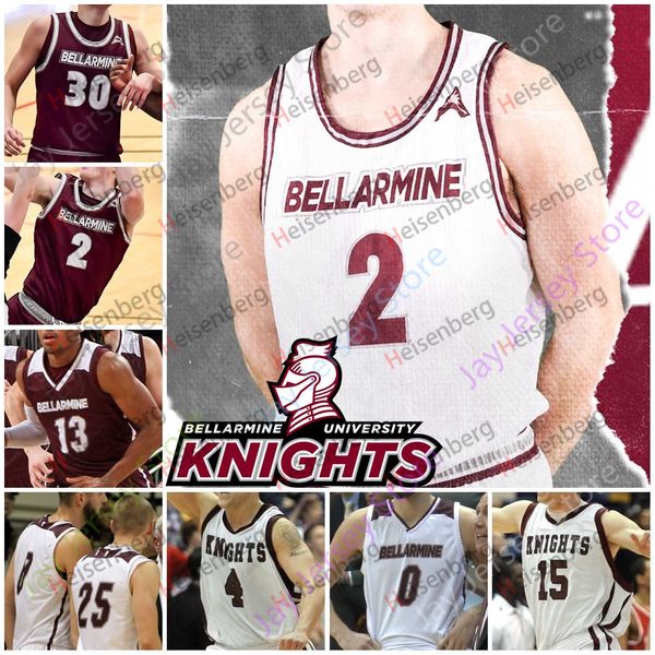 

custom bellarmine knights basketball jersey ncaa college dylan penn ethan claycomb pedro bradshaw alec pfriem nick thelen juston betz new, Black