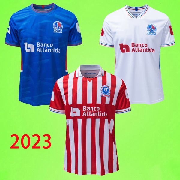 

23 24 cd olimpia honduras soccer jerseys home white away red third blue football shirts 2023 2024 bengtson benguche k.lopez spider jerseys m, Black;yellow