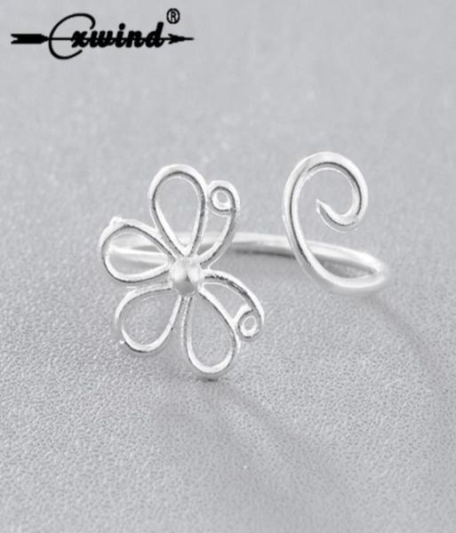 

cluster rings cxwind animal jewelry pretty butterfly hollow chic ring for women fashionable unique adjustable tail8420045, Golden;silver