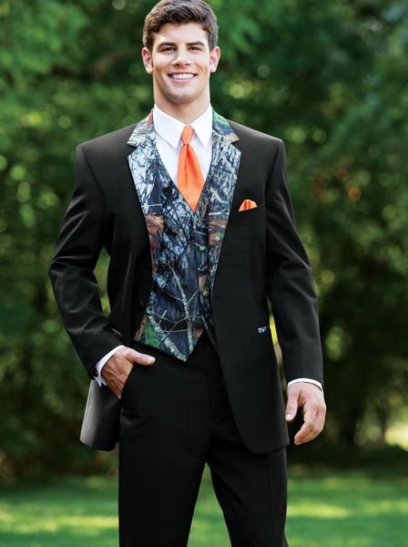 

new arrivals two button black groom tuxedos groomsmen notch lapel man mens wedding suits bridegroom jacketpantsvesttie 15647707, Black;gray