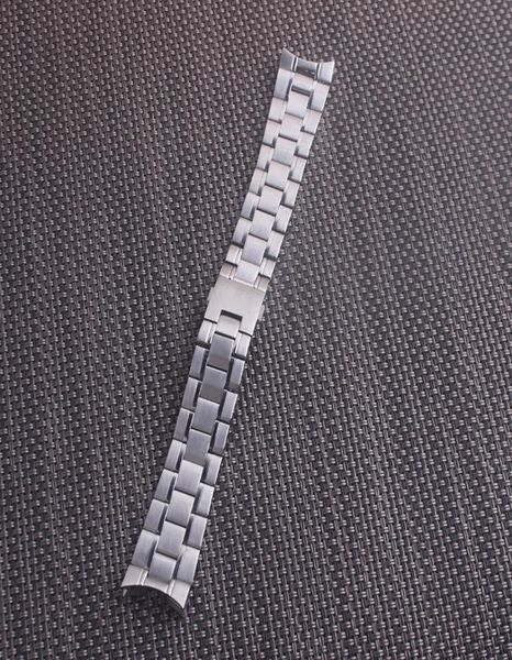 

20mm 22mm silver solid stainless steel watch strap band for fits tag heuer carrera calibre 18871264582, Black;brown