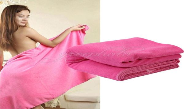 

70140cm beach sport absorbent bath sheet towel drying camping swimwear shower4238513