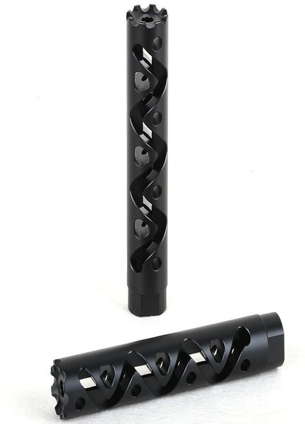 

55 inch length 7075 aluminium 12x28 fit for 223 556mm 22cal muzzle brake compensator w crush washer5703202