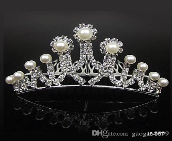 

gorgeous rhinestone crystal wedding crown headpieces party prom wedding crowns band princess bridal tiaras hair accessories f4757069, Silver