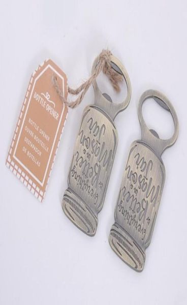

25 pieceslot event and party favors of mason jar bottle opener for silver wedding souvenirs and bridal shower birthday gift6916094, Black