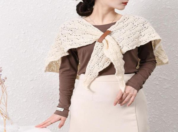

bow ties sitonjwly female capelet for women knitted shirt false collar scarf detachable scarves nep kraagiebow6162753, Black;gray