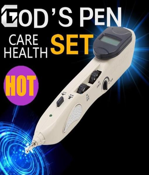 

multifunction acu pen hand held tens and point detector with digital display electro acupuncture point stimulator device7728165