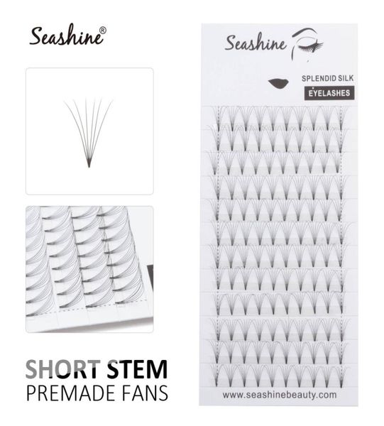 

seashine drop 6d short stem pre fans eye lashes russian volume individual false eyelash extension manufacturer1085420
