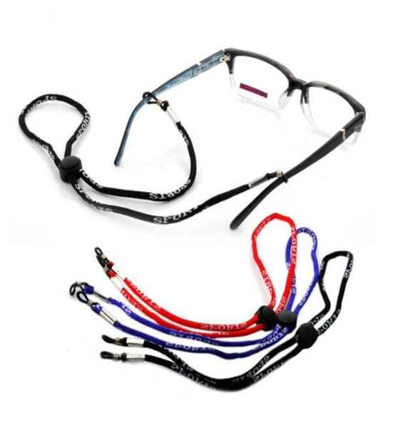 

adjustable eyeglass holder nylon cord glasses eyewear neck sports strap string blackredbluebrown 48pcslot 6432201