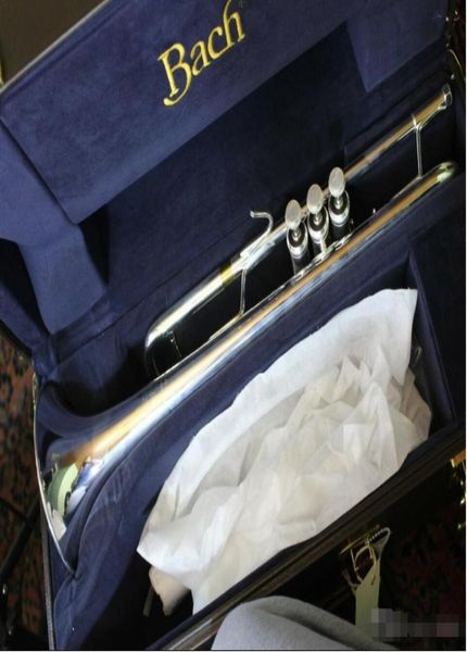 

bach model lr180s37 professional trumpet mint condition with original blue case trompete cornet7946441