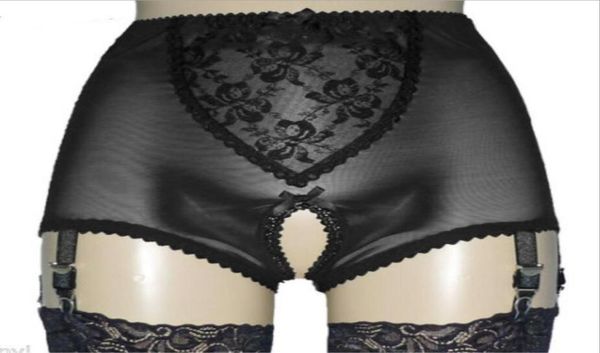 

women lace garters seamless panties garter belt 6 wide straps vintage metal buckles belt for stocking wedding lingerie3090257, White