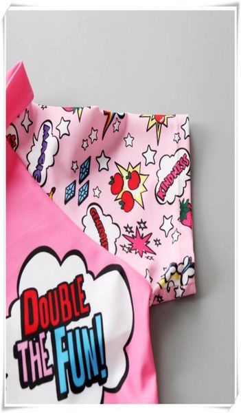 

designerchildrens swimwear baby girls one piece swimsuit with hat bikini kids summer cartoon swim bathing suits3107491