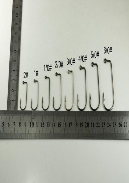 

100pcs fishing aberdeen jig hook aj hook 90degree shank hook9734616