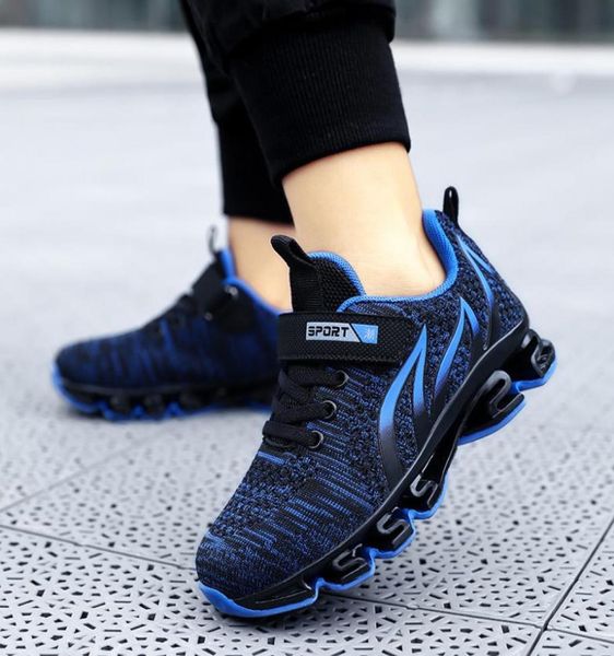

boys shoes 2020 new mesh breathable big boy boy primary school sports shoes blade childrens shoes7769454, Black