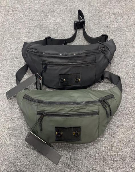 

2020 pack stone waist fanny messenger pack waist bag men canvas hiphop belt bag men messenger bags 20ss small shoulder bag8118304