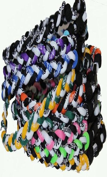 

titanium sport accessories germanium titaniums 3 ropes necklace weaves ge beads athletic outdoor accs sports necklace baseball s1367431