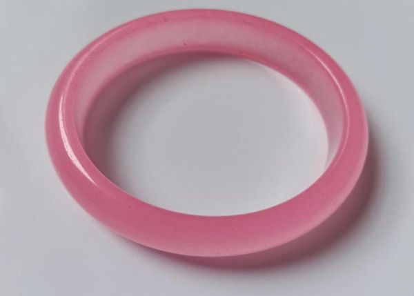 

5662mm natural pink r handmade jade bracelet012345677212311, Black