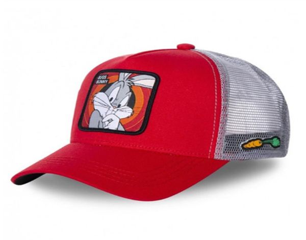 

2020 shade new brand all style cartoon anime duck snapback cap cotton baseball cap men women hip hop dad mesh hat trucker dro7324015, Black;white