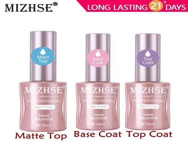 

mizhse no wipe base coat matte transparent gel nail polish uv led nail primer builder fingernail gel varnish lacquer4181517, Red;pink