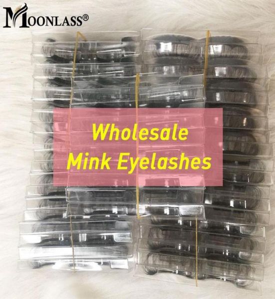 

20 pairs moonlass 25mm lashes bulk make up soft mink eyelashes whole dramatic 3d mink lashes luxury false lashes1270057