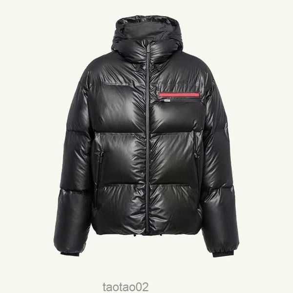 

2023 mens jacket down parka hooded autumn winter luxury women windbreaker overcoat fashion black puffer jackets vest letters printed outwear, Black;brown