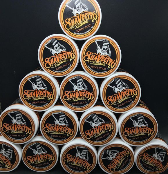 

factory suavecito pomade strong style restoring pomade wax big skeleton slicked back hair oil wax mud keep hair pomade for m4998966