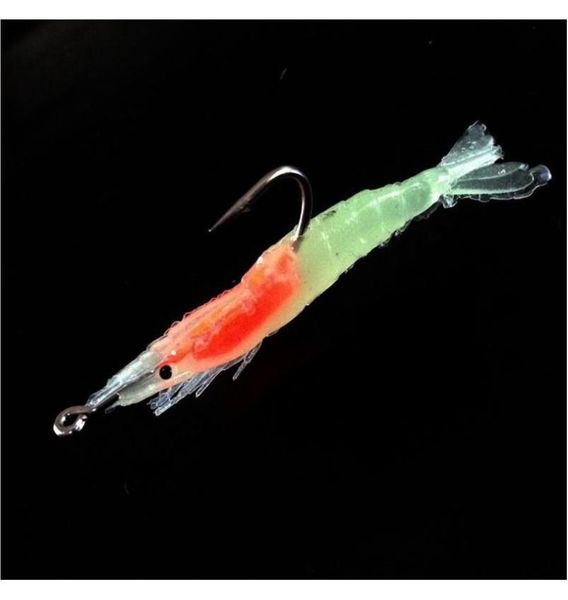 

1pcs 4 color 6cm 3g shrimp jigs fishing hooks fishhooks single hook fishing lure soft baits lures pesca fi bbyaye yhshop20101124120