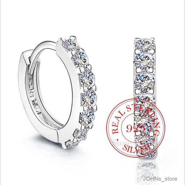 

stud 925 sterling silver hypoallergenic earrings zircon stud earring for women fashion jewelry brincos 925 r230630, Golden;silver