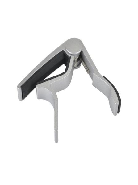 

new aluminium alloy silver capo guitar accessories silver6691156