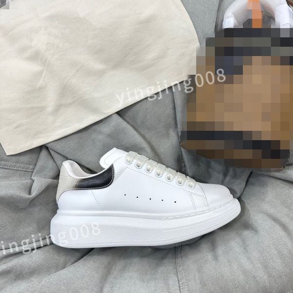 

luxury sneakers calfskin leather style casual shoes sports shoe designer sneaker shoes letters size 35-46 xinshidai230401, Black