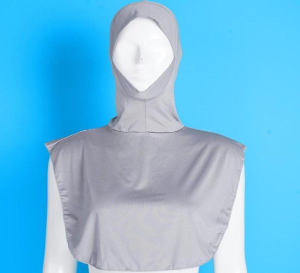 

bow ties 1pc solid color thin breathable pullover scarf fake collar with hat detachable turtleneck half muslim hijab outdoor w2253317, Black;gray