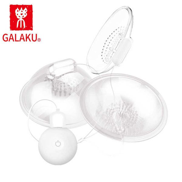 

galaku lifting device three vibrating nipple pump women's tongue massage toy